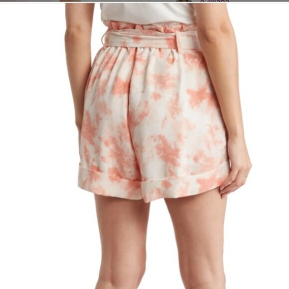 BCBGeneration Tie Dye High Waisted Shorts - Picture 2 of 3